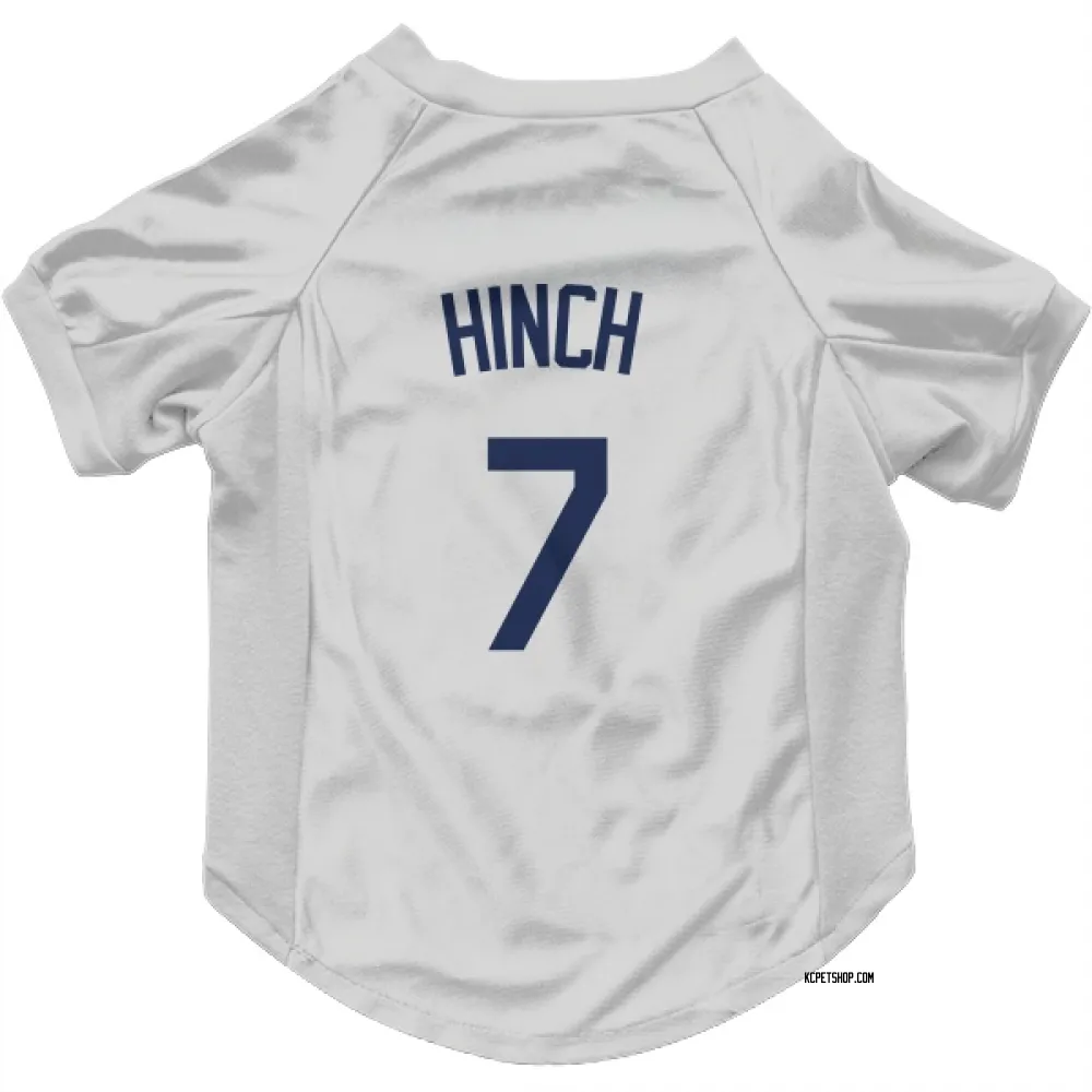 Kansas City Royals A.j. Hinch Pet Jersey for Dog & Cat