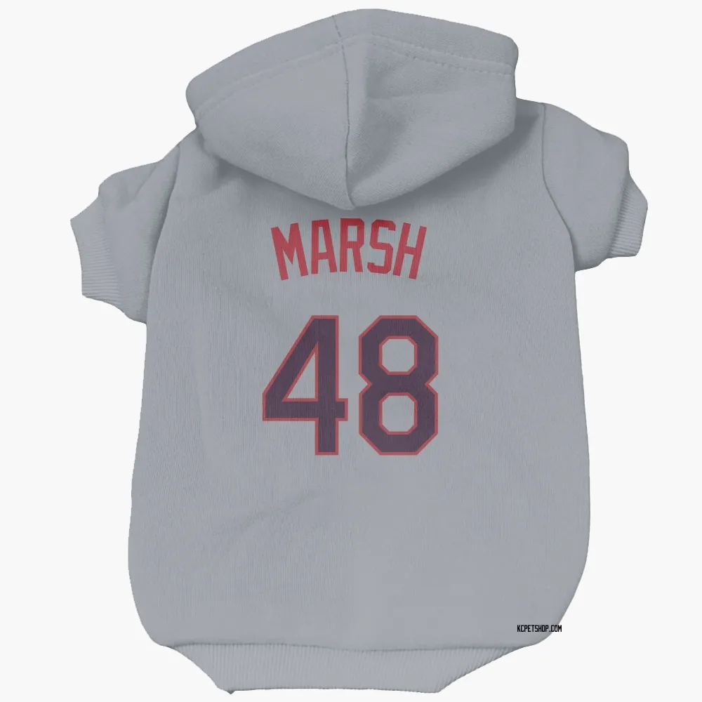 Kansas City Royals Alec Marsh Gray Pet Hoodie for Dog & Cat