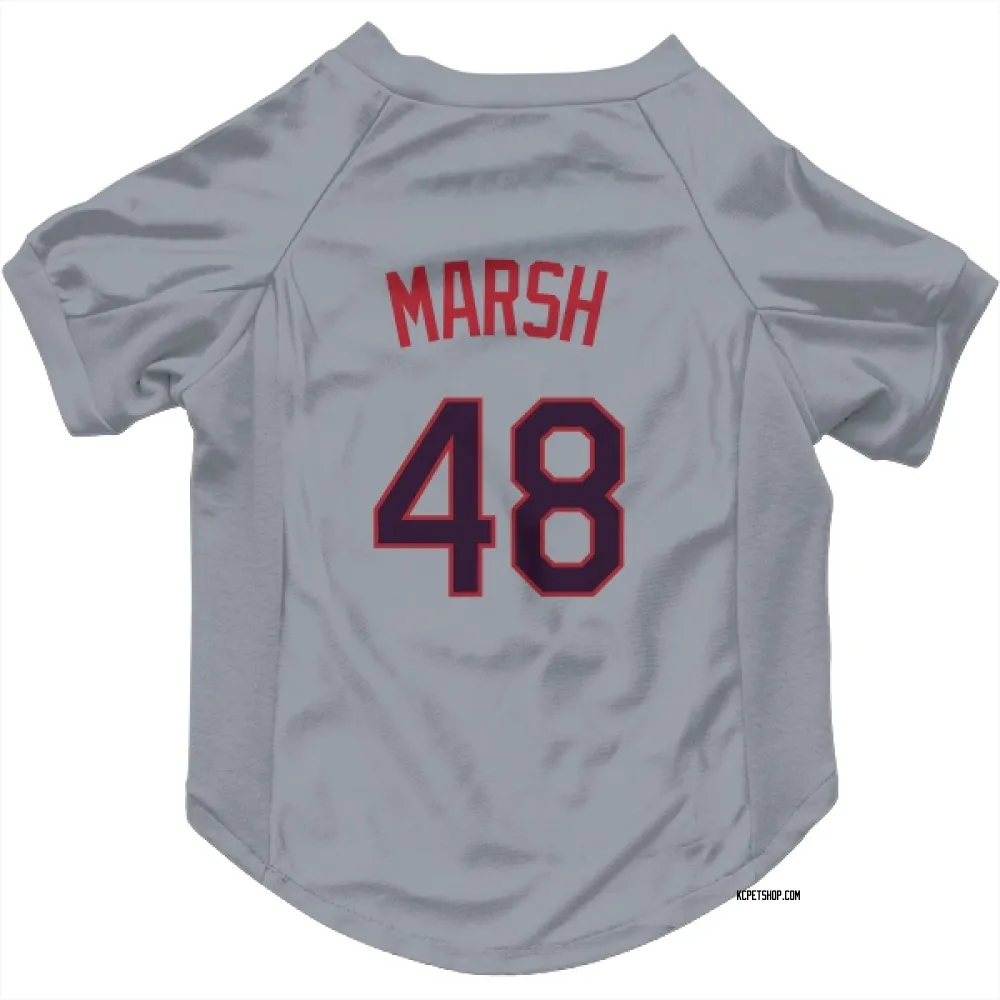 Kansas City Royals Alec Marsh Gray Pet Jersey for Dog & Cat