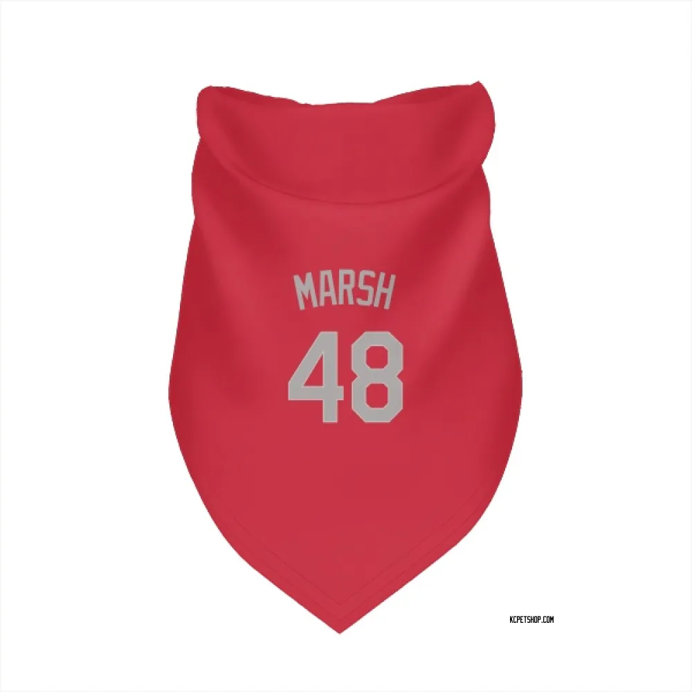 Kansas City Royals Alec Marsh Red Gray Pet Bandana for Dog & Cat
