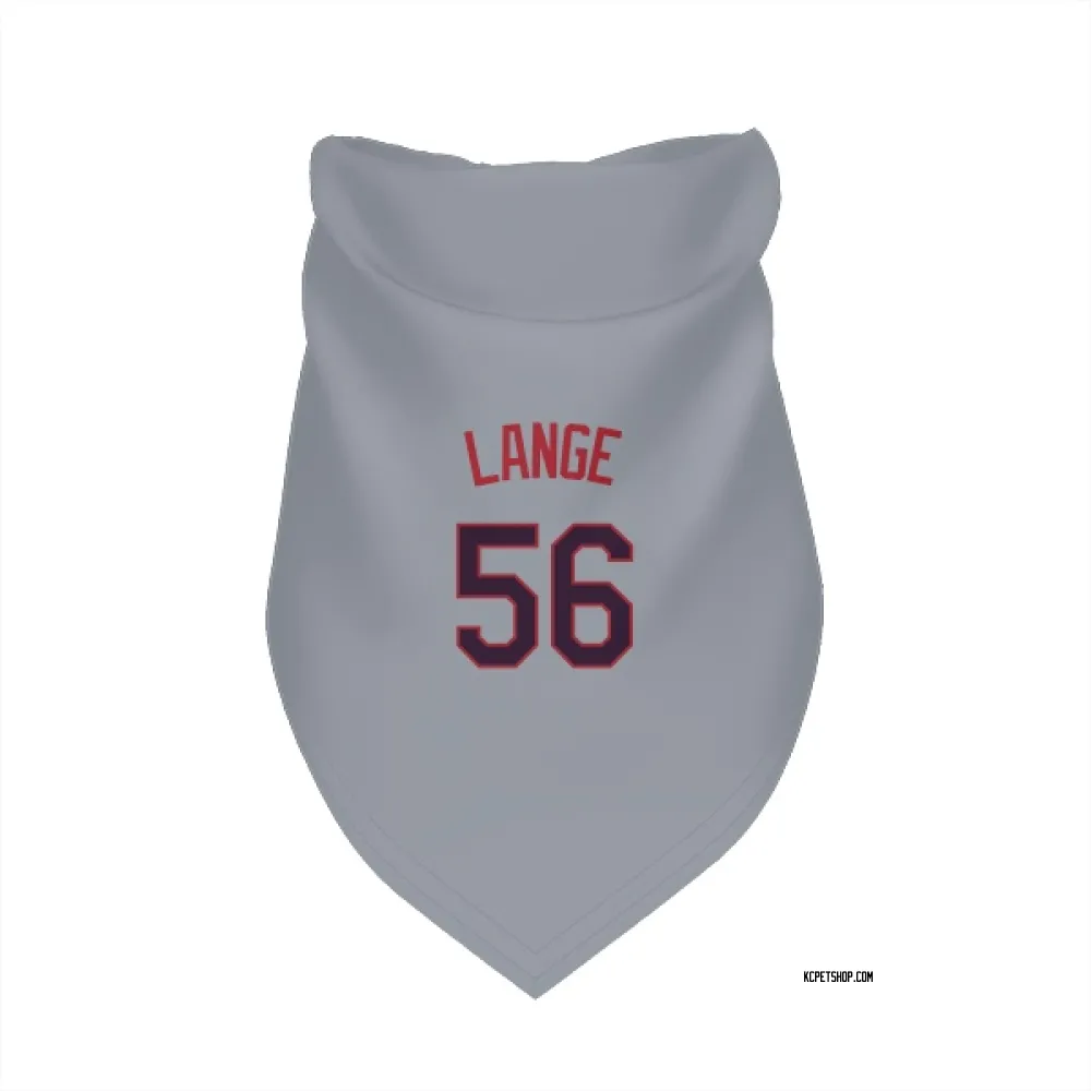 Kansas City Royals Alex Lange Gray Pet Bandana for Dog & Cat
