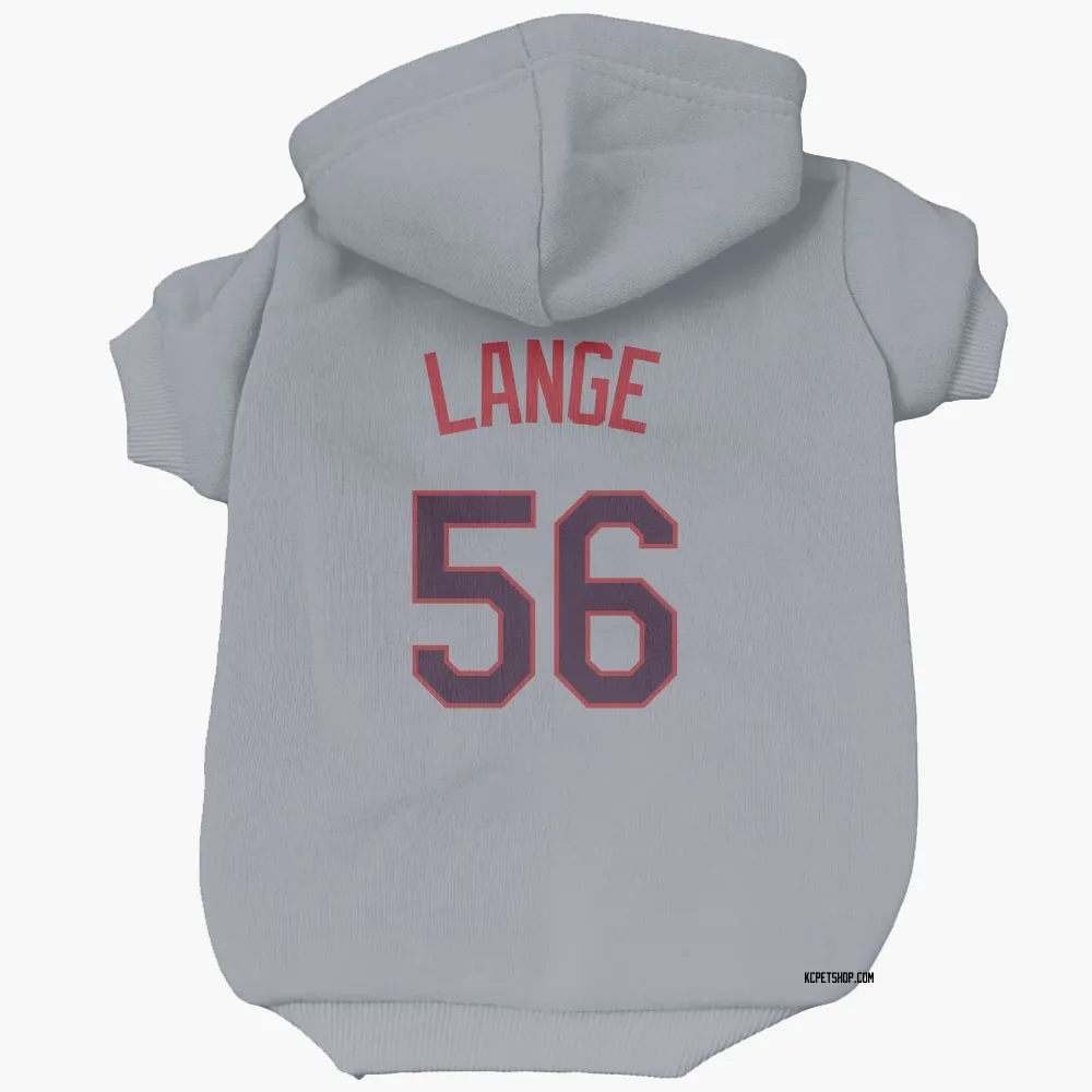 Kansas City Royals Alex Lange Gray Pet Hoodie for Dog & Cat