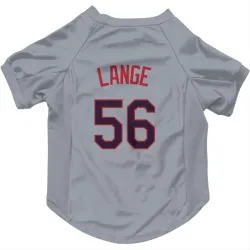 Kansas City Royals Alex Lange Gray Pet Jersey for Dog & Cat