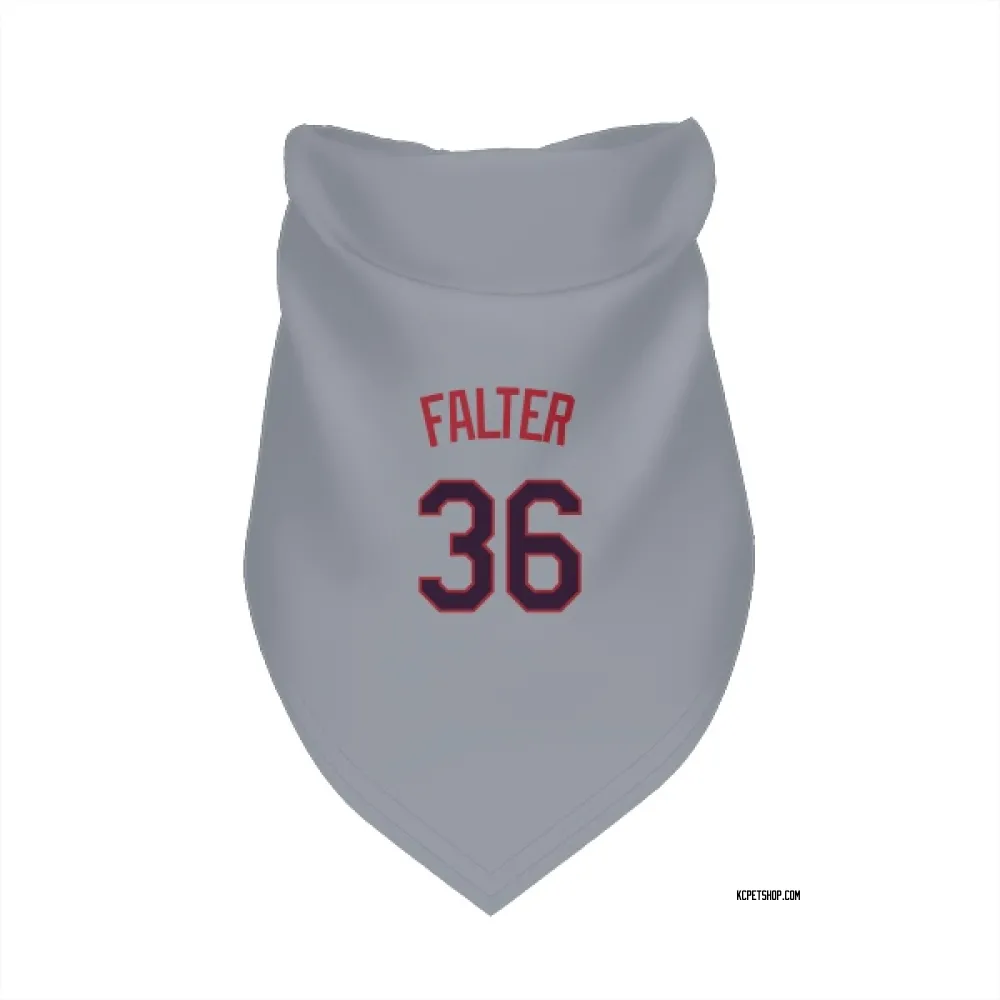 Kansas City Royals Bailey Falter Gray Pet Bandana for Dog & Cat