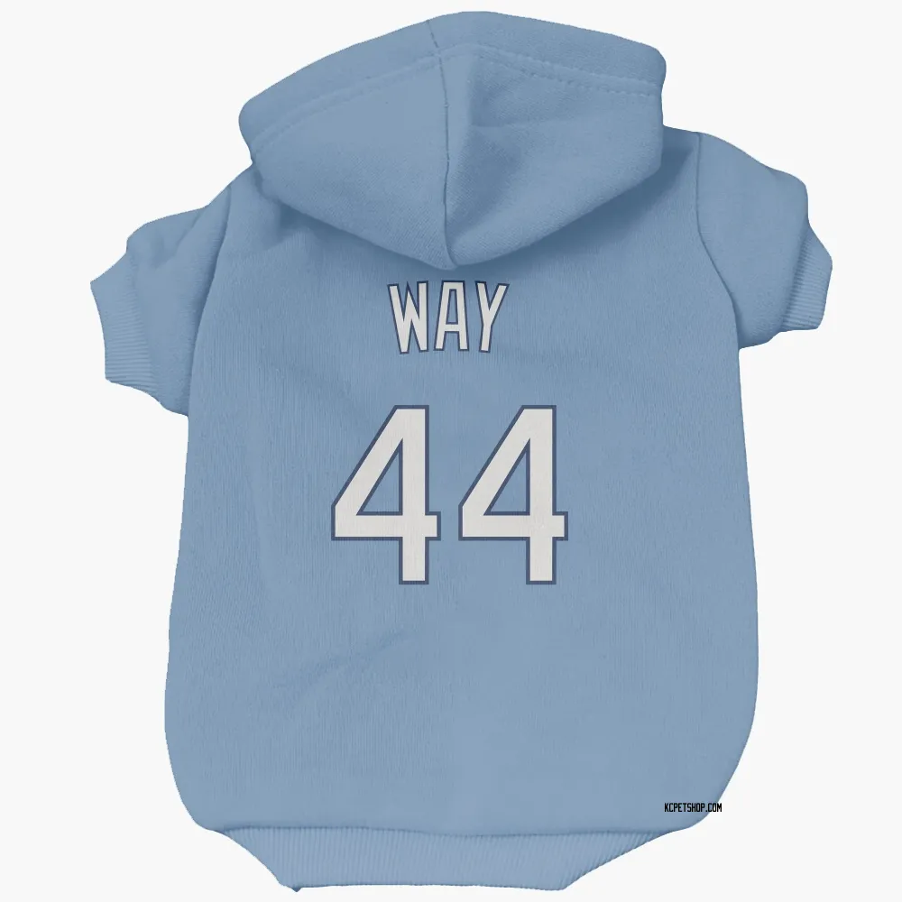 Kansas City Royals Beck Way Light Blue Pet Hoodie for Dog & Cat