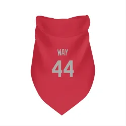 Kansas City Royals Beck Way Red Gray Pet Bandana for Dog & Cat