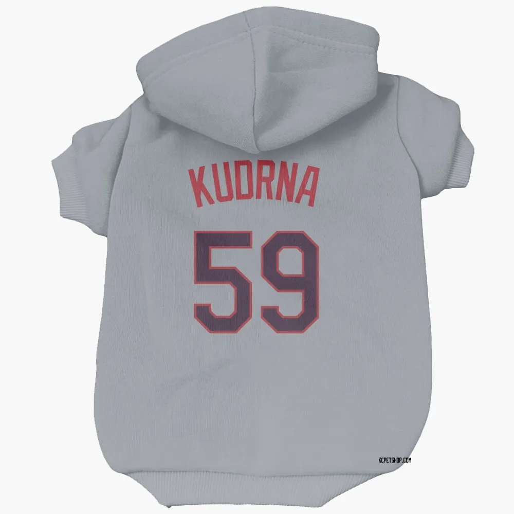 Kansas City Royals Ben Kudrna Gray Pet Hoodie for Dog & Cat