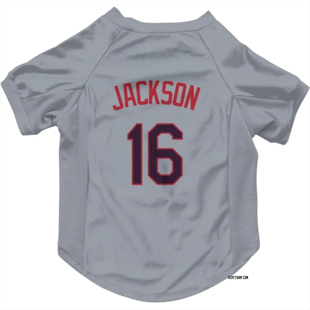 Kansas City Royals Bo Jackson Gray Pet Jersey for Dog & Cat