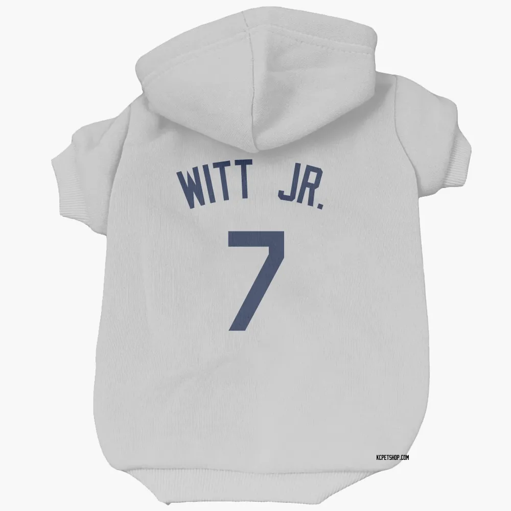 Kansas City Royals Bobby Witt Jr. Pet Hoodie for Dog & Cat