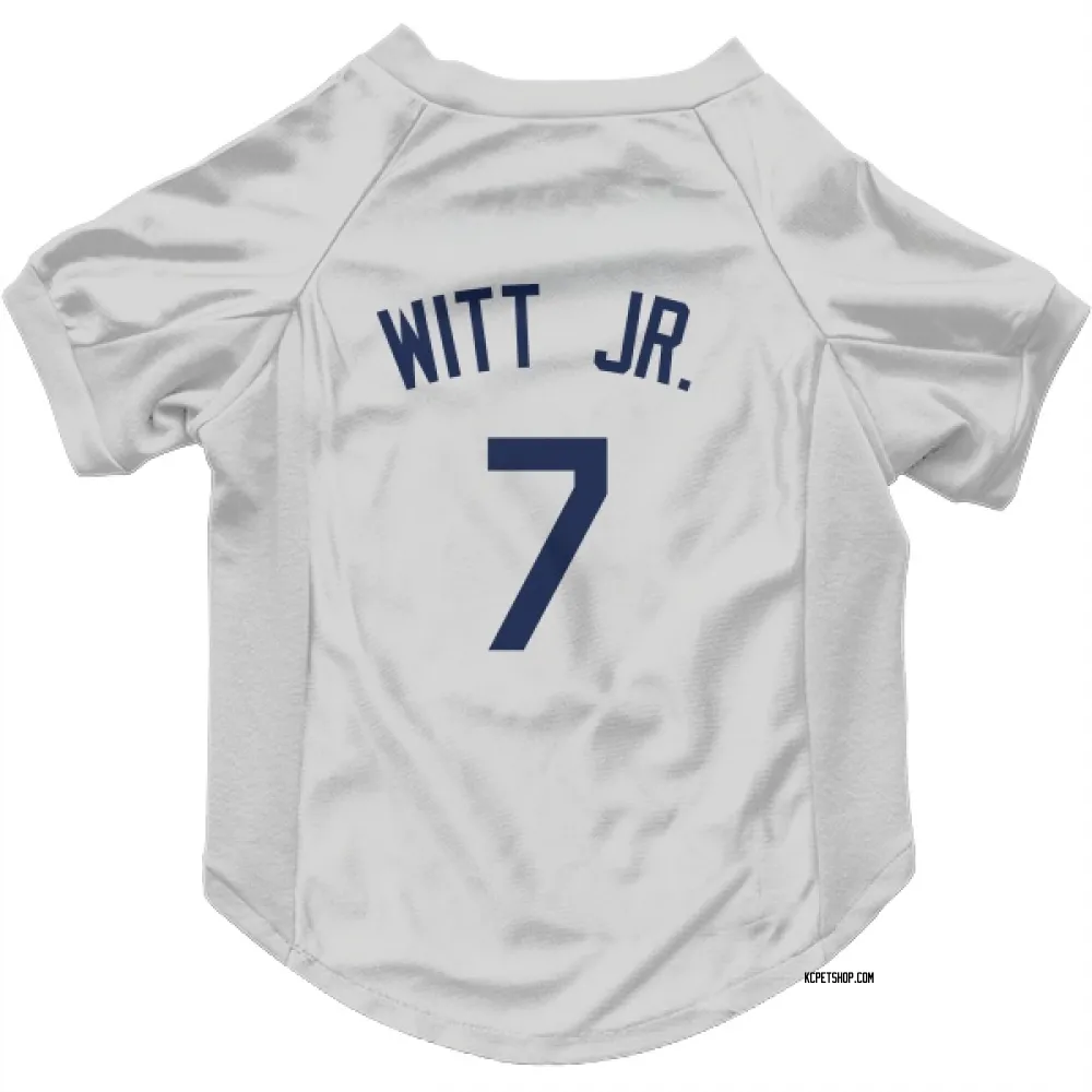 Kansas City Royals Bobby Witt Jr. Pet Jersey for Dog & Cat
