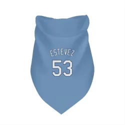 Kansas City Royals Carlos Estevez Light Blue Pet Bandana for Dog & Cat