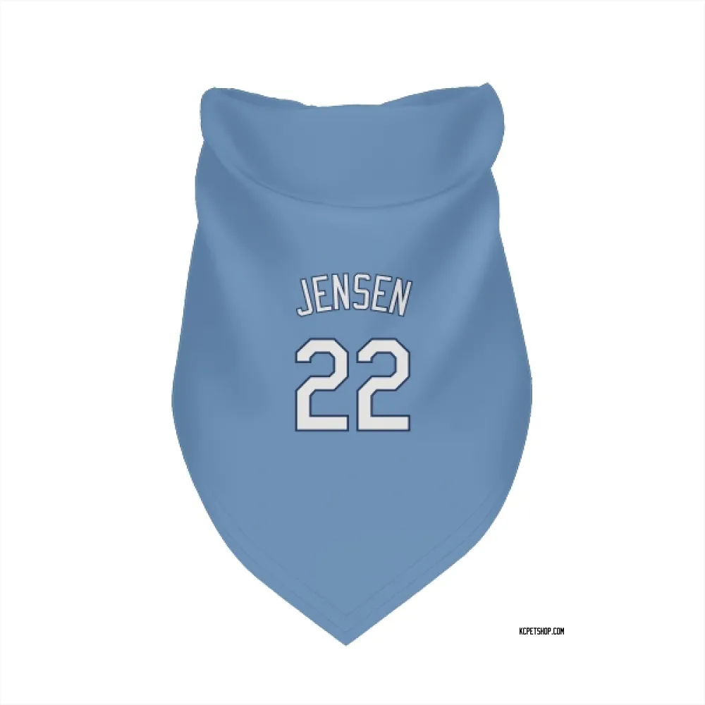 Kansas City Royals Carter Jensen Light Blue Pet Bandana for Dog & Cat