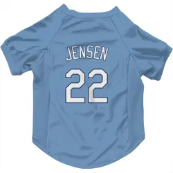 Kansas City Royals Carter Jensen Light Blue Pet Jersey for Dog & Cat