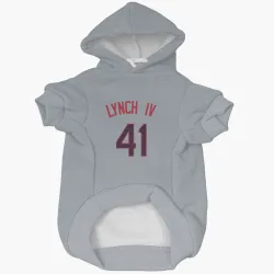 Kansas City Royals Daniel Lynch IV Gray Pet Hoodie for Dog & Cat