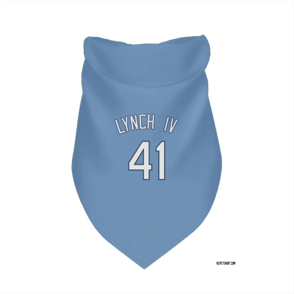 Kansas City Royals Daniel Lynch IV Light Blue Pet Bandana for Dog & Cat