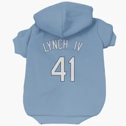 Kansas City Royals Daniel Lynch IV Light Blue Pet Hoodie for Dog & Cat