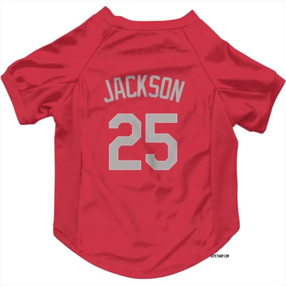 Kansas City Royals Danny Jackson Red Gray Pet Jersey for Dog & Cat