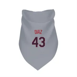 Kansas City Royals Elias Diaz Gray Pet Bandana for Dog & Cat