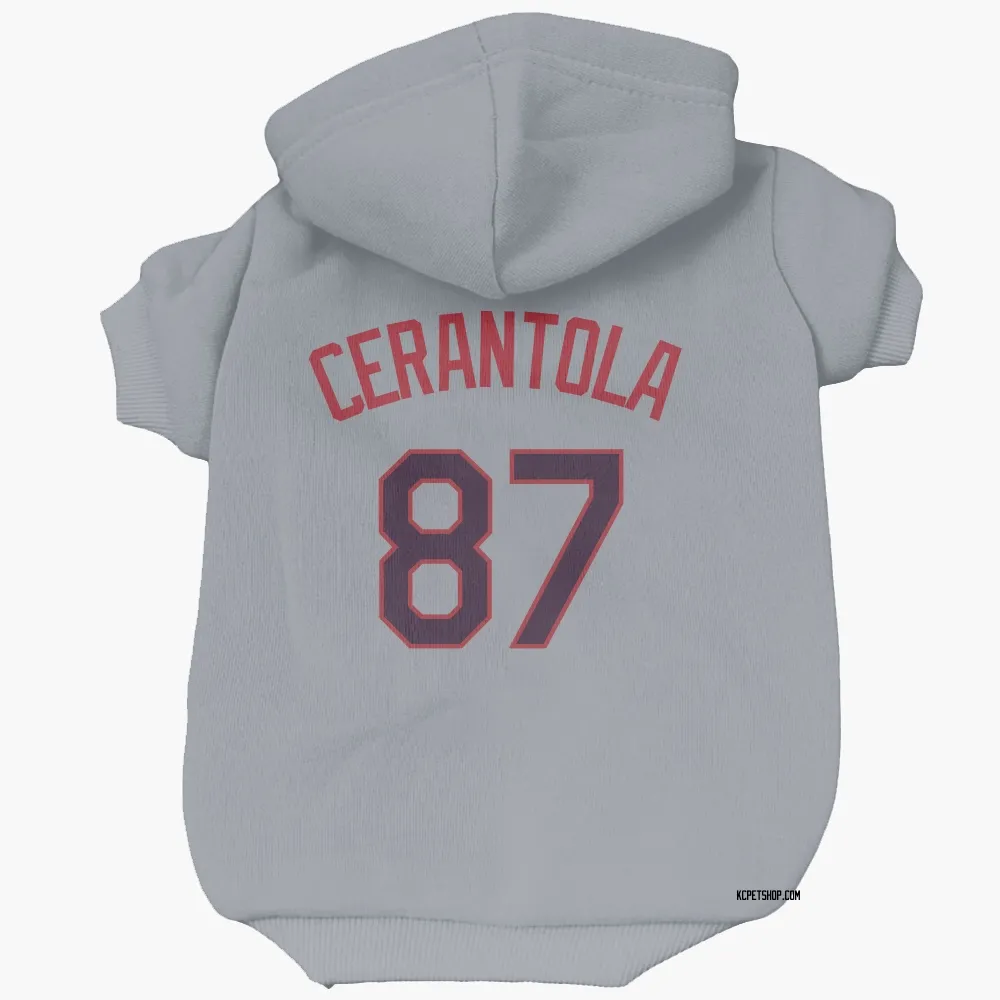 Kansas City Royals Eric Cerantola Gray Pet Hoodie for Dog & Cat