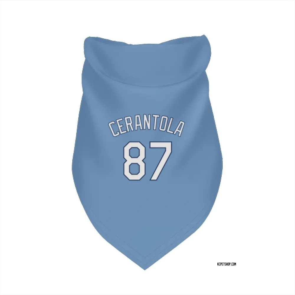 Kansas City Royals Eric Cerantola Light Blue Pet Bandana for Dog & Cat