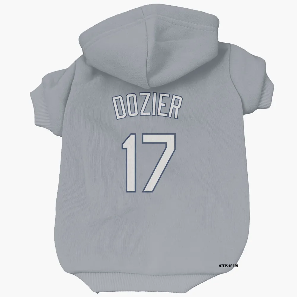 Kansas City Royals Gaylord Perry Gray Pet Hoodie for Dog & Cat