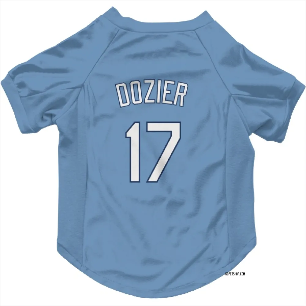 Kansas City Royals Gaylord Perry Light Blue Pet Jersey for Dog & Cat