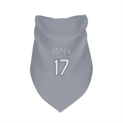 Kansas City Royals Hunter Dozier Gray Pet Bandana for Dog & Cat