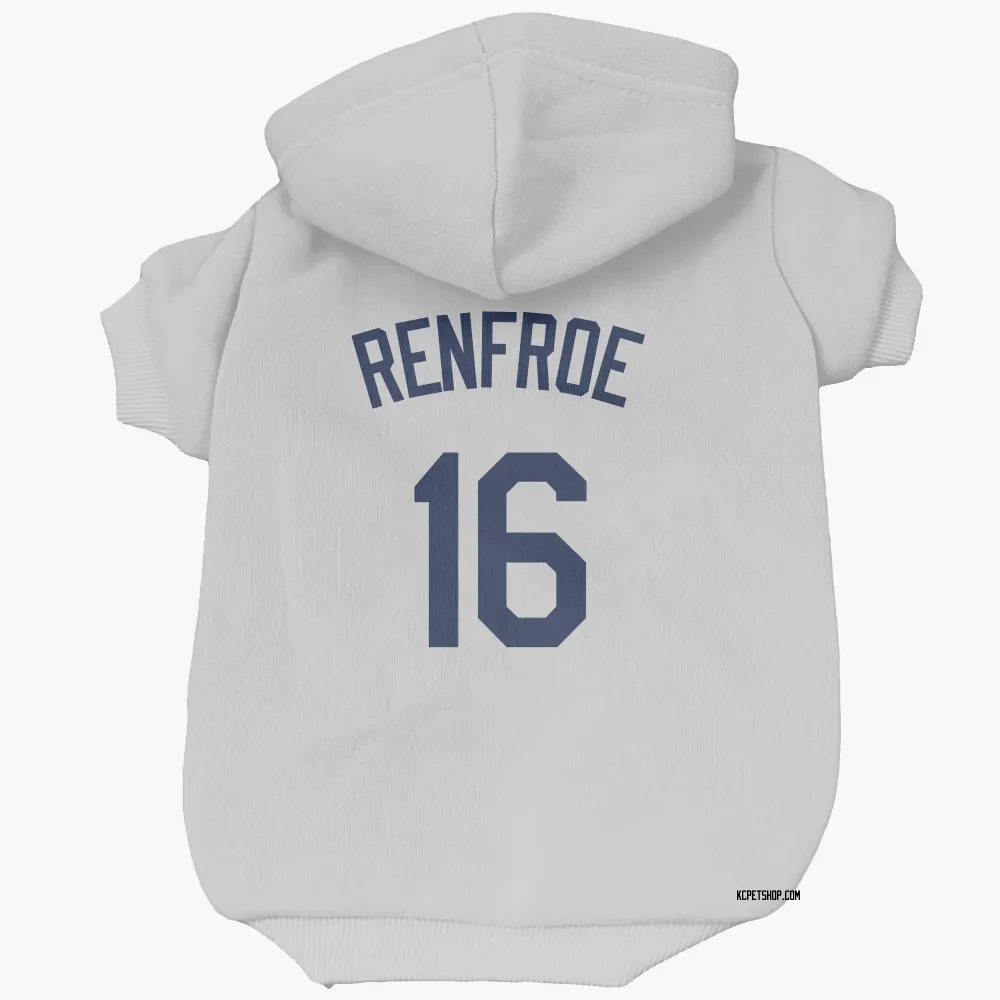 Kansas City Royals Hunter Renfroe Pet Hoodie for Dog & Cat