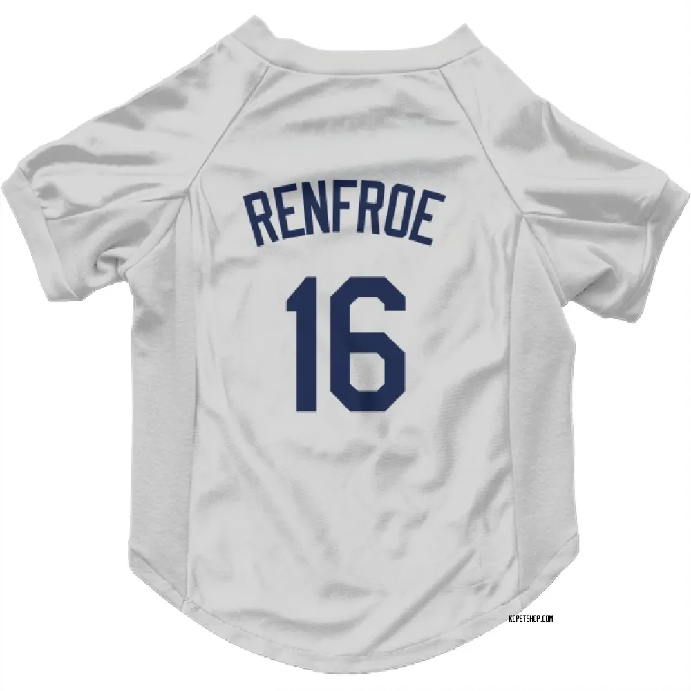 Kansas City Royals Hunter Renfroe Pet Jersey for Dog & Cat