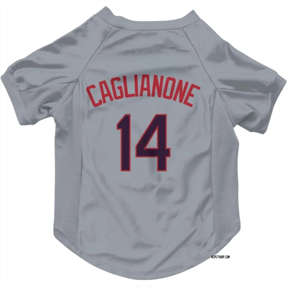 Kansas City Royals Jac Caglianone Gray Pet Jersey for Dog & Cat