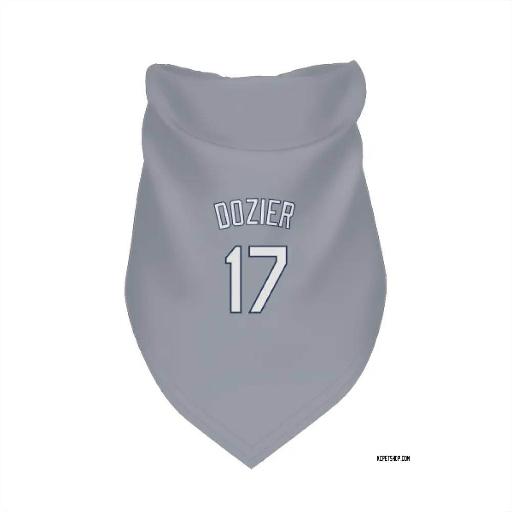 Kansas City Royals Jake Brentz Gray Pet Bandana for Dog & Cat