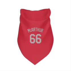 Kansas City Royals James McArthur Red Gray Pet Bandana for Dog & Cat
