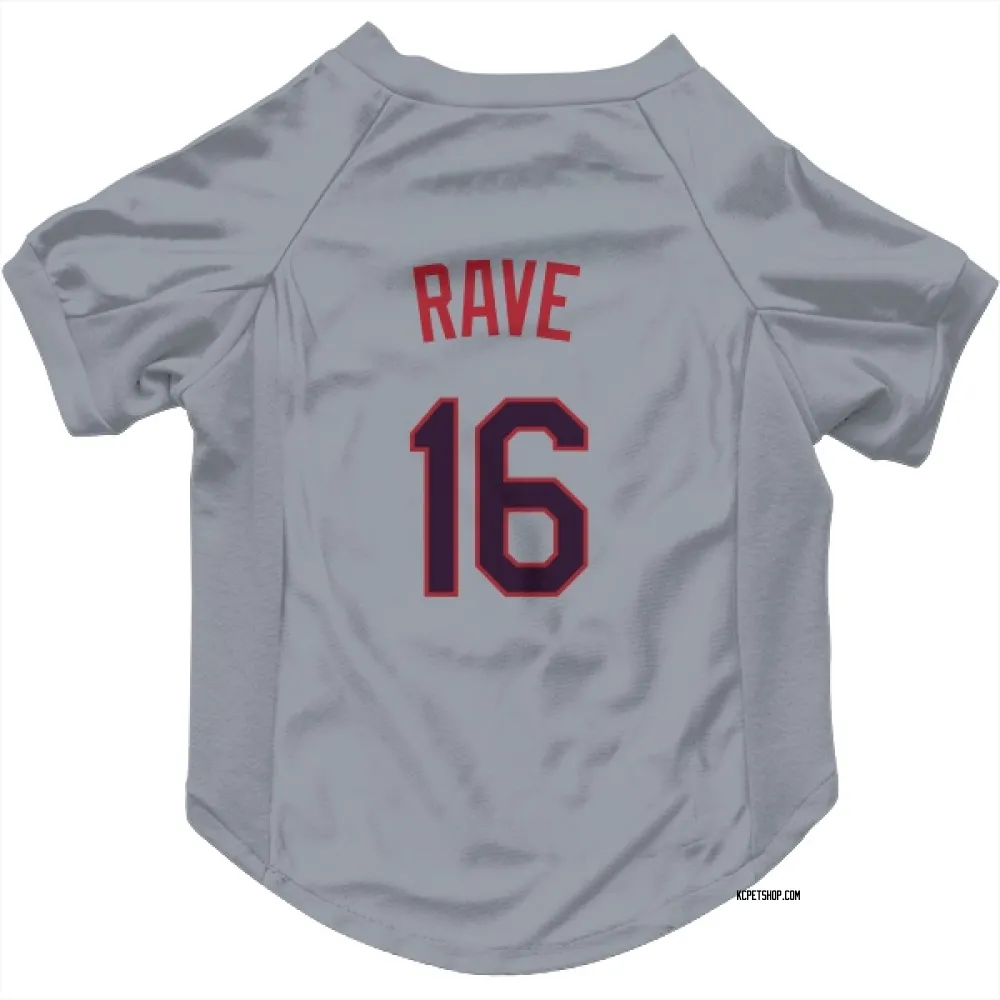 Kansas City Royals John Rave Gray Pet Jersey for Dog & Cat