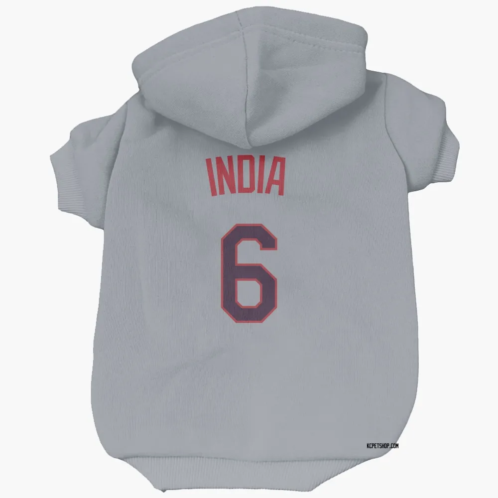 Kansas City Royals Jonathan India Gray Pet Hoodie for Dog & Cat