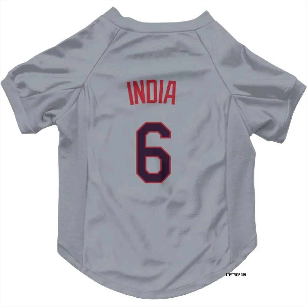 Kansas City Royals Jonathan India Gray Pet Jersey for Dog & Cat