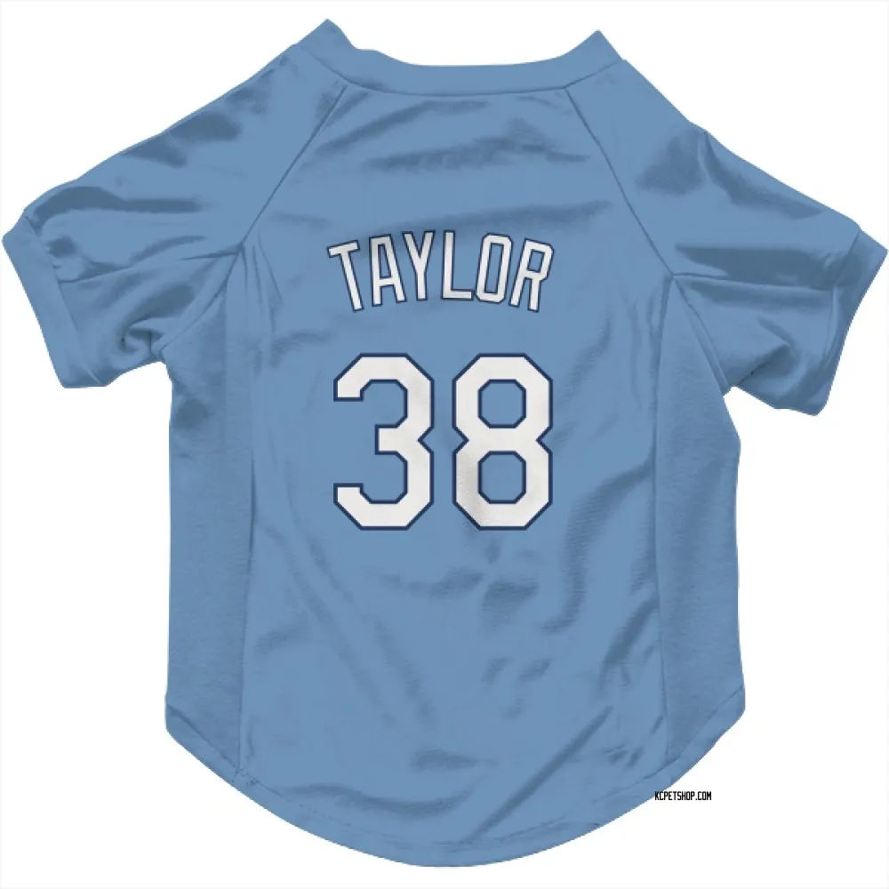 Kansas City Royals Josh Taylor Light Blue Pet Jersey for Dog & Cat