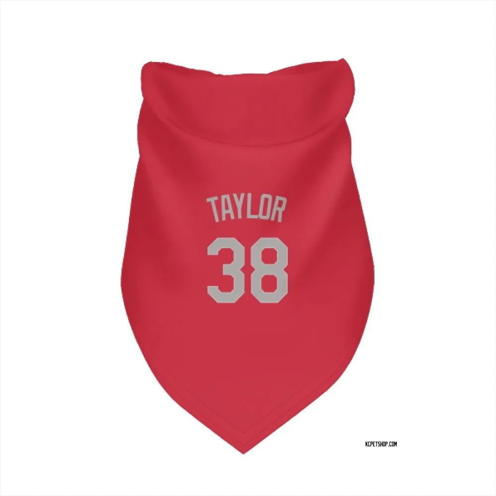Kansas City Royals Josh Taylor Red Gray Pet Bandana for Dog & Cat