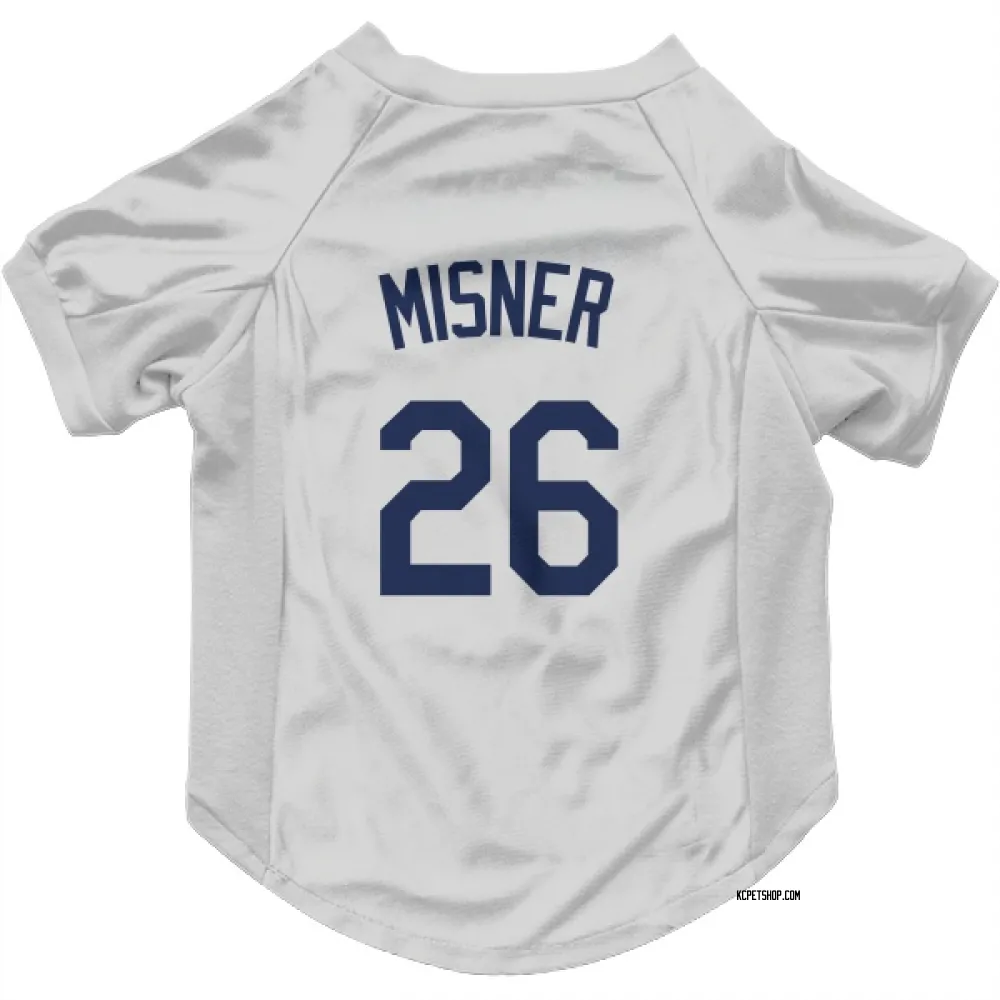 Kansas City Royals Kameron Misner Pet Jersey for Dog & Cat
