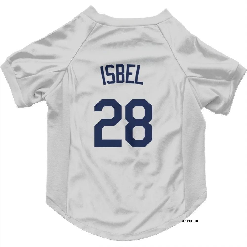 Kansas City Royals Kyle Isbel Pet Jersey for Dog & Cat