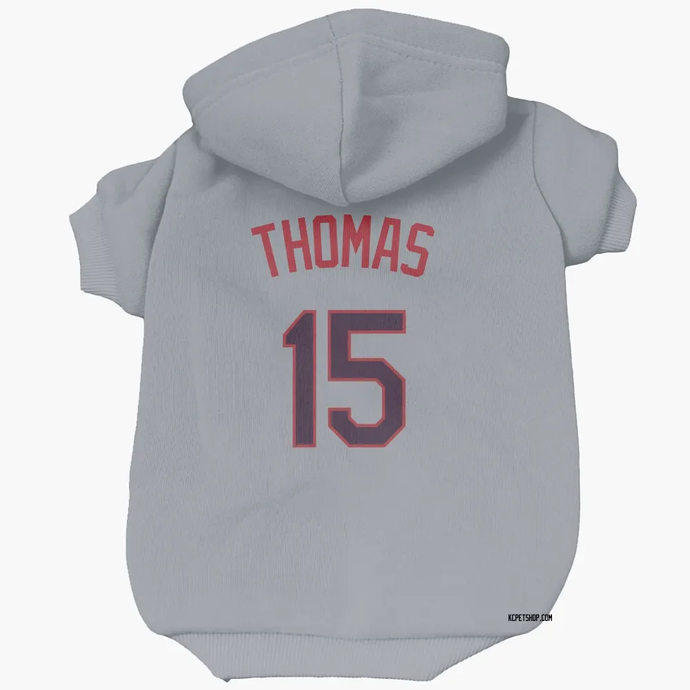 Kansas City Royals Lane Thomas Gray Pet Hoodie for Dog & Cat