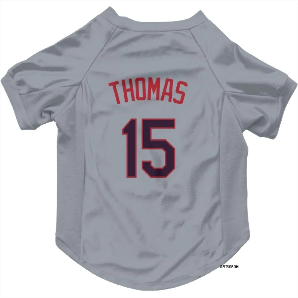 Kansas City Royals Lane Thomas Gray Pet Jersey for Dog & Cat