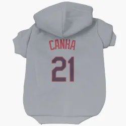 Kansas City Royals Mark Canha Gray Pet Hoodie for Dog & Cat