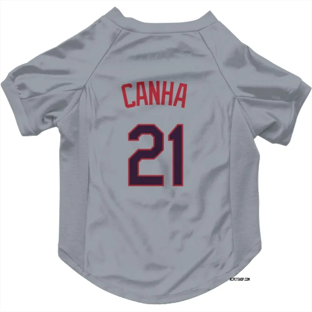 Kansas City Royals Mark Canha Gray Pet Jersey for Dog & Cat