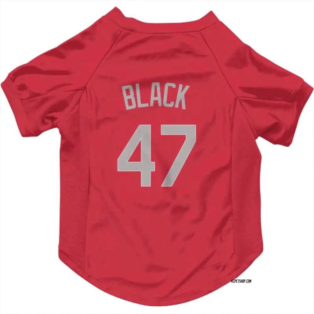 Kansas City Royals Mason Black Red Gray Pet Jersey for Dog & Cat
