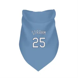 Kansas City Royals Matt Strahm Light Blue Pet Bandana for Dog & Cat