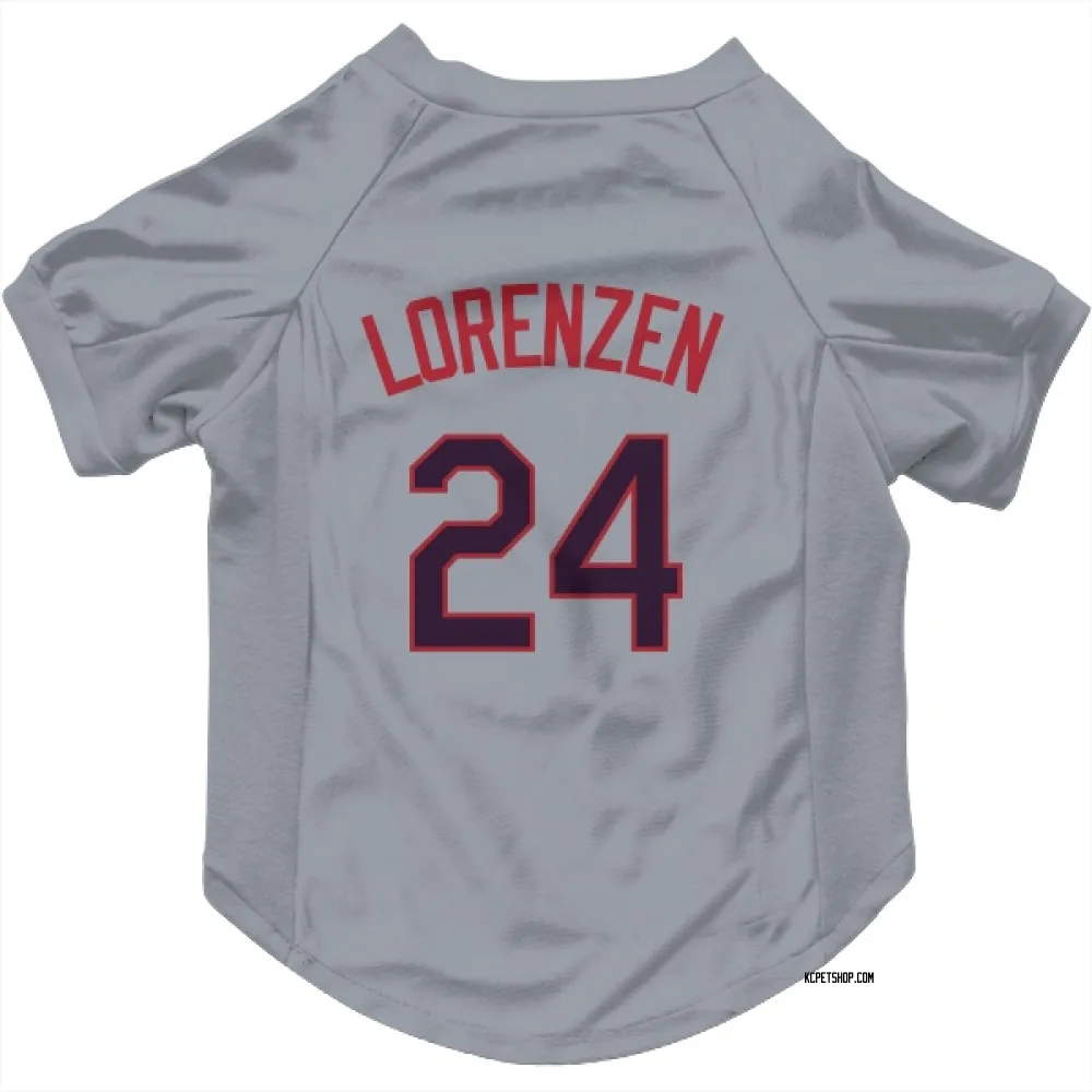 Kansas City Royals Michael Lorenzen Gray Pet Jersey for Dog & Cat