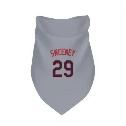 Kansas City Royals Mike Sweeney Gray Pet Bandana for Dog & Cat