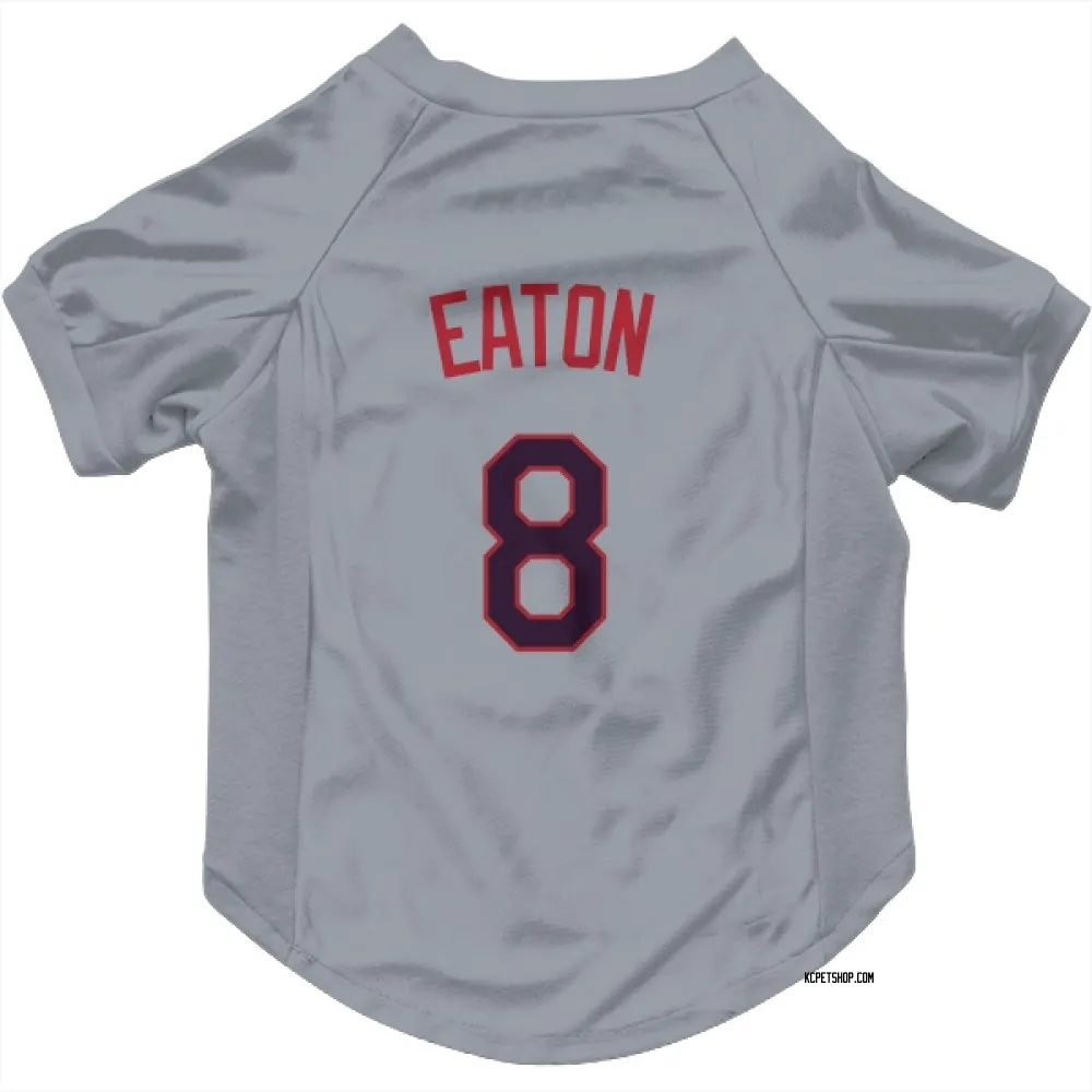 Kansas City Royals Nathan Eaton Gray Pet Jersey for Dog & Cat