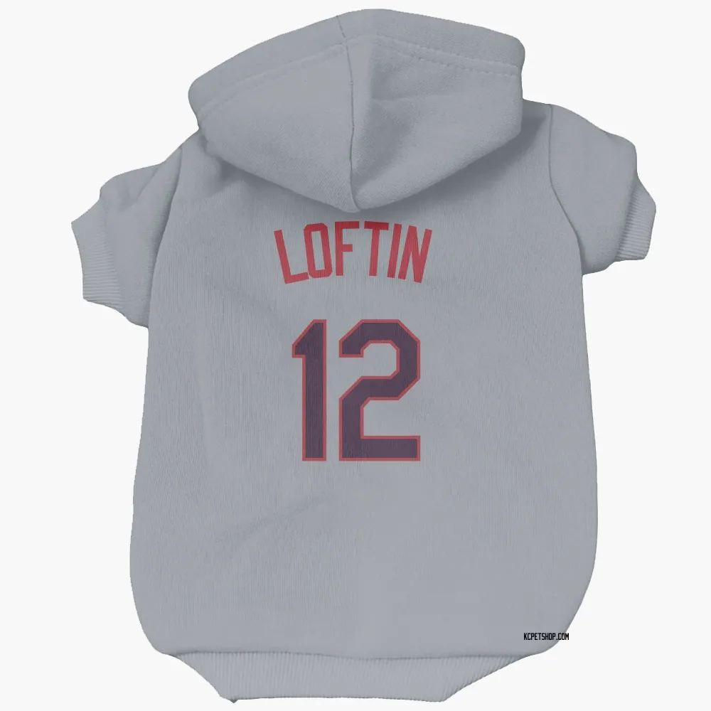 Kansas City Royals Nick Loftin Gray Pet Hoodie for Dog & Cat