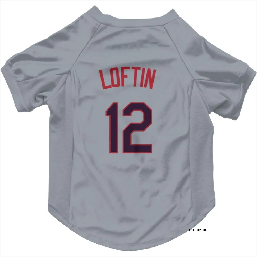 Kansas City Royals Nick Loftin Gray Pet Jersey for Dog & Cat